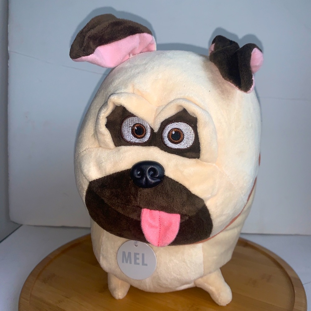 The Secret Life of Pets MEL 12” Plush Fat Pug Stuffed Animal